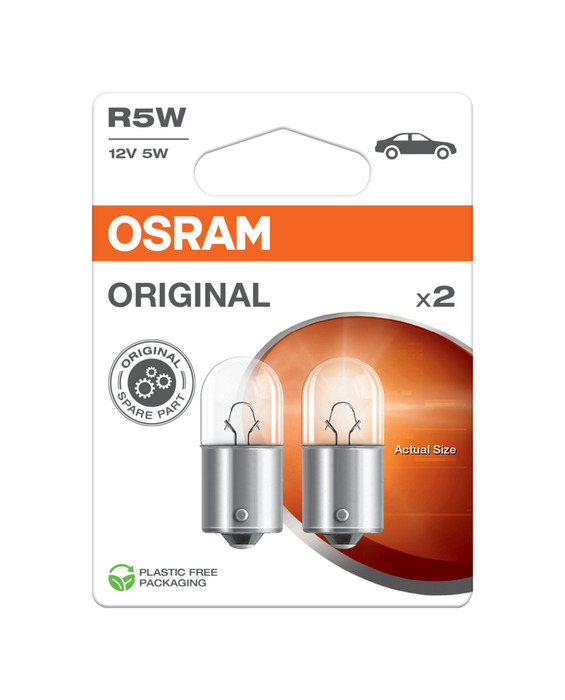 Osram autopære R5W - 2 stk.